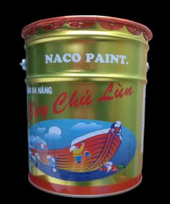 SƠN SẮT MẠ KẼM NACO BẢY CHÚ LÙN_AC750 MÀU ĐEN