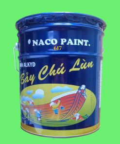 SƠN DẦU ALKYD NACO BẢY CHÚ LÙN_NC617 MÀU XANH LÁ