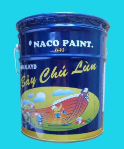 SƠN DẦU ALKYD NACO BẢY CHÚ LÙN_NC640 MÀU XANH NƯỚC BIỂN