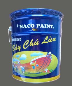 SƠN DẦU ALKYD NACO BẢY CHÚ LÙN _ NC 910 XÁM HOA CÀ