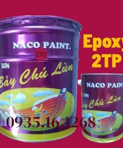 SƠN EPOXY 2 TP NACO BẢY CHÚ LÙN_MÀU ĐỎ 210