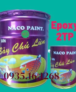SƠN EPOXY 2 TP NACO BẢY CHÚ LÙN_MÀU XANH LÁ 617